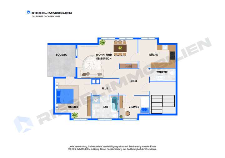 Grundriss Dachgeschoss
