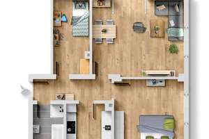 Ideale Raumaufteilung - 3 Zimmerwohnung mit Balkon *neue Heizung wird eingebaut* – An der Bruchspitze 11, 55122 Gonsenheim, Mainz – Vorschaubild 9