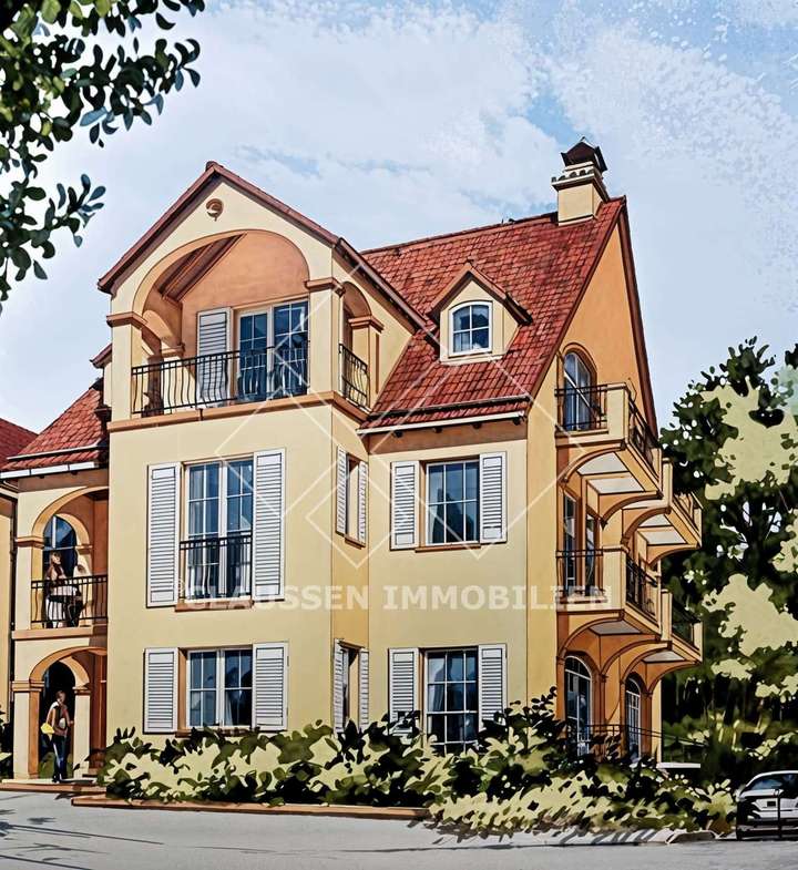 Zeichnung Hausansicht