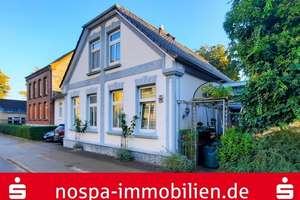 Charme und Charakter inklusive: Teilunterkellertes Wohnhaus mit Wintergarten, Sauna und Swimmingpool – Die vollständige Adresse der Immobilie erhältst du vom Anbieter., 24837 Schleswig – Vorschaubild 1