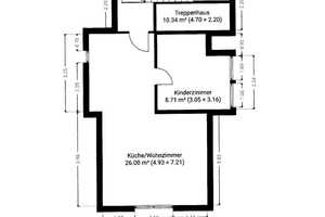 Viel Platz im Familienhaus!  4 Schlafzimmern, 2 Bäder, Ofen, 2 Küchen, Garten, Garage – Biberach (Kreis) – Vorschaubild 16