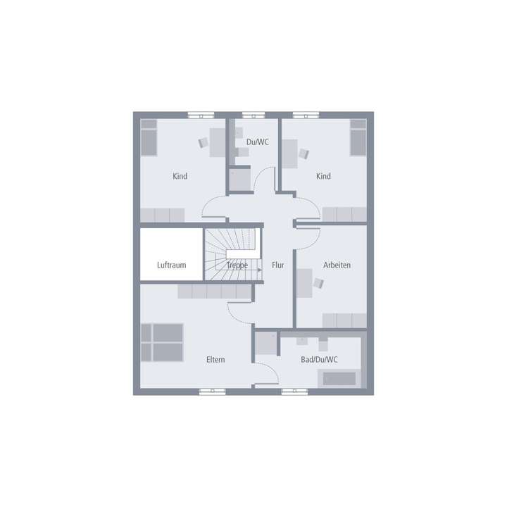 Grundriss Dachgeschoss