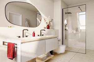 Aubing: 2-Zimmer-Penthouse mit größter Dachterrasse – Neubau, provisionsfrei – Hoheneckstraße 27, 81243 Aubing-Süd, München – Vorschaubild 5