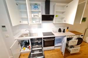 Zweitbezug 1 Zimmer voll möbliert mit EBK und Balkon 4. Stock an der Isar direkt. – Candidstrasse 21, 81543 Siebenbrunn, München – Vorschaubild 19