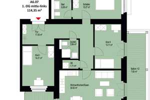 *** Wohnen in Idyllischer Parkanlage .. *** WE A6.07- ZEIT FÜR MEHR – Margaretha-Rothe-Straße 20, 4289 Leipzig – Vorschaubild 17
