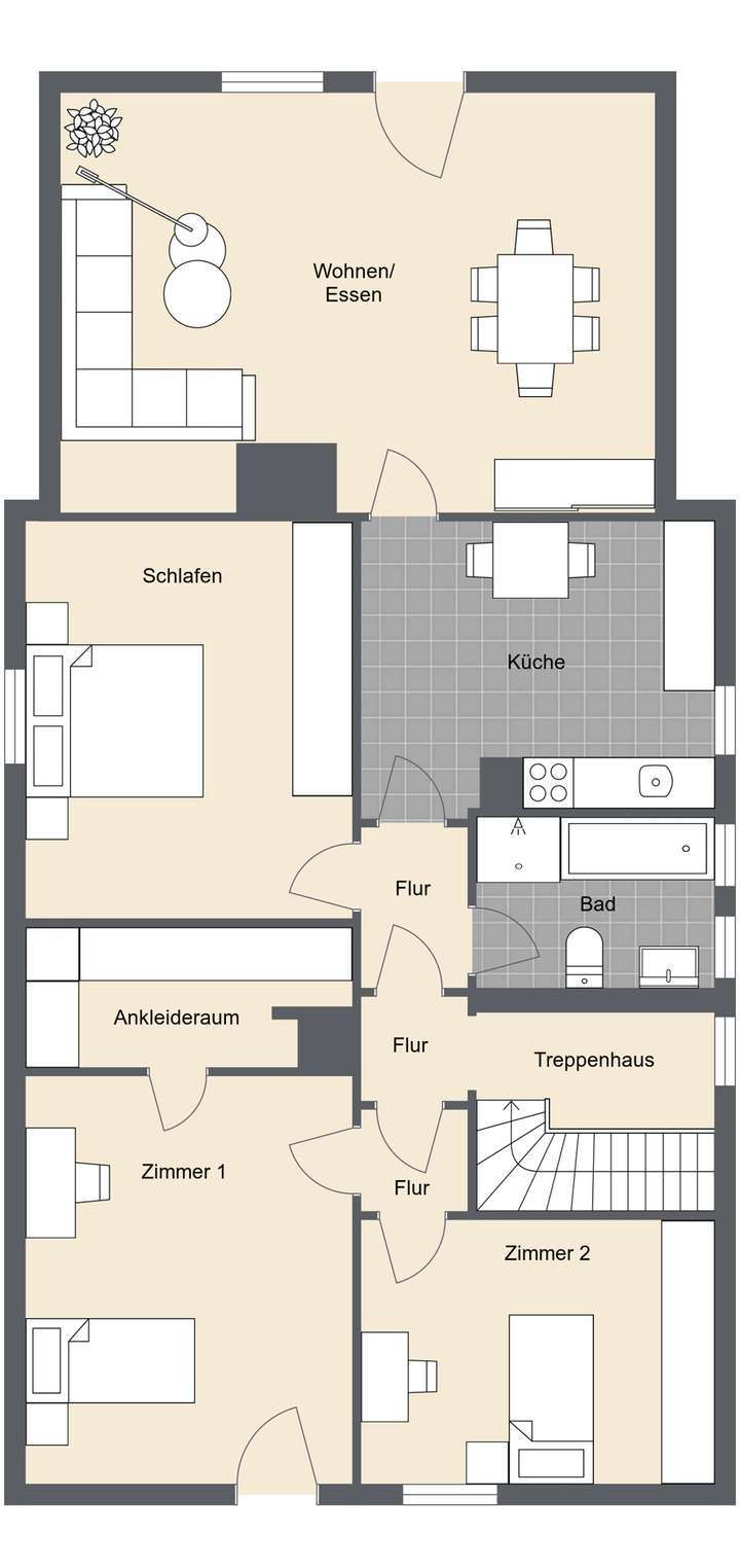 Grundriss Dachgeschoss