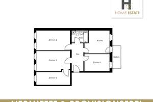 Bezugsfreie 4 Zimmer & Küche & Bad & Provisionsfrei – 4129 Eutritzsch, Leipzig – Vorschaubild 17