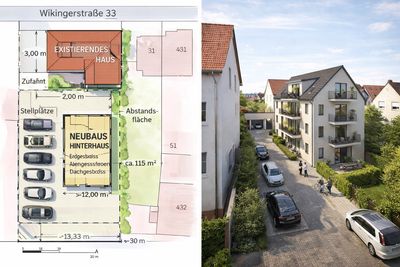 Mehrfamilienhaus mit Baureserve – 3 Wohnungen + ca. 300 m² · Offenbach-Bieber · provisionsfrei