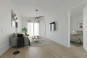 Moderne 2-Zimmer-Wohnung mit Aufzug und EBK – Paul-Gossen-Str. 105, 91052 Rathenau, Erlangen – Vorschaubild 2