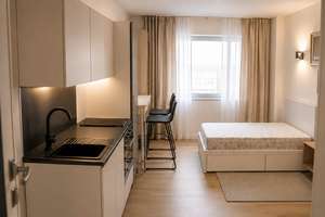 Voll möbliertes Design-Apartment | All-inclusive | Erstbezug nach Sanierung | Frankfurt-Niederrad