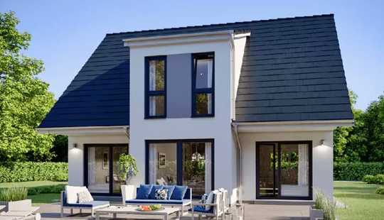 Bild von EFH. 144m2, Garage, Küche, Terrassenüberdachung, PV Anlage, als Mietkaufpremium inkl. KFW Förderung