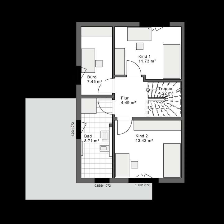 Grundriss OG