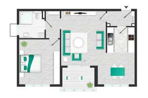 Barrierefreie 2,5-Zi.-Wohnung mit Aufzug, Loggia & Stellplatz – Wohnen ab 60, sofort frei – Rohrackerstr. 168, 70329 Hedelfingen (Ortsteil), Stuttgart – Vorschaubild 19