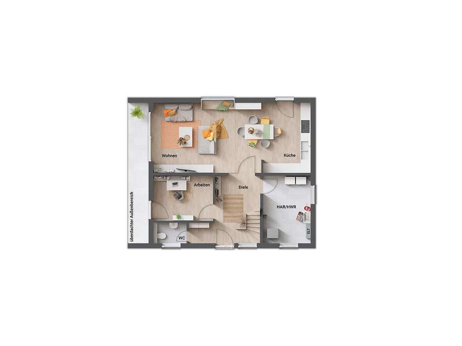 Grundrissbeispiel EG