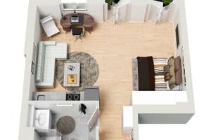 Erstbezug in den Herzoghöfen: Modernes Apartment mit Balkon & Einbauküche – Die vollständige Adresse der Immobilie erhältst du vom Anbieter., 64285 Mitte, Darmstadt – Vorschaubild 19