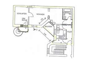 NACHMIETER GESUCHT für schöne 2-Raum-Wohnung mit Balkon in MD Stadtfeld-Ost! – Immermannstr. 2, 39108 Stadtfeld Ost, Magdeburg – Vorschaubild 2