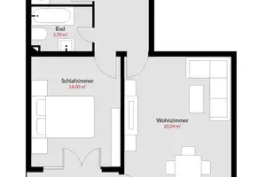 Großzügige 2,5-Zimmer-Wohnung mit Loggia und Balkon – München – Vorschaubild 9