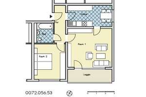 Traumhafter Weitblick und modernisierte 2-Zimmerwohnung dazu. – Greifswalder Str. 3, 42109 Uellendahl-Katernberg, Wuppertal – Vorschaubild 9