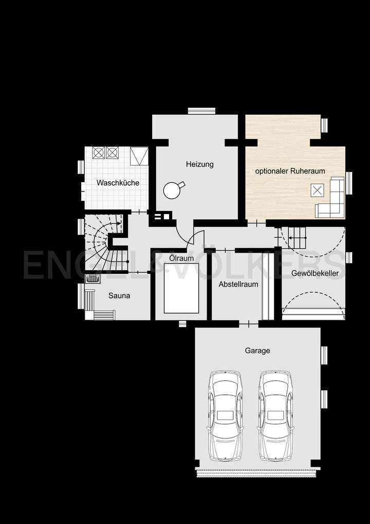 Grundriss Untergeschoss