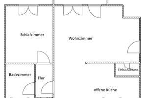 Sanierte 2-Zimmer-DG-Wohung in Düsseldorf-Lichtenbroich mit Balkon – Volkardeyer Weg 11, 40472 Lichtenbroich, Düsseldorf – Vorschaubild 10