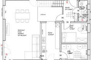 Einfamilienhaus mit 155 m² Wohnfläche in Hamburg – 21147 Neugraben-Fischbek, Hamburg – Vorschaubild 14