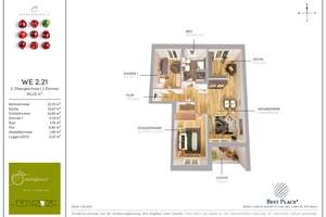 3‑Zi. Kapitalanlage (2. OG): Sofort vermieten – degressive AfA 5 % – Speierlingstraße 45, 65191 Bierstadt, Wiesbaden – Vorschaubild 4
