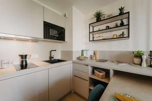 THE SAXXON: The Cozy Studio -  20% Early Bird Discount for 6 months: € 981 warm rent* – 60598 Sachsenhausen-Süd, Frankfurt am Main – Vorschaubild 6