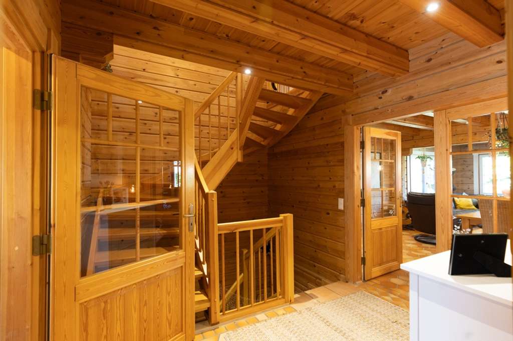 Immobilie in Ahaus - Schönes Leben in Holz und Licht – Blockhaus mit Garten in ruhiger Lage - Bild 3