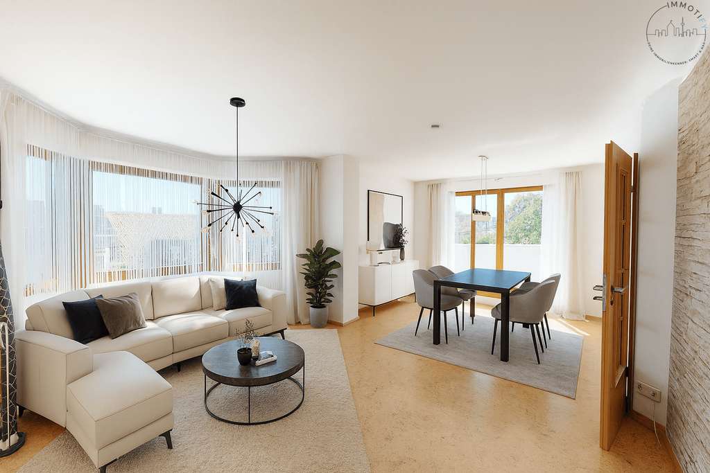 Immobilie in Kuppenheim - Lichtdurchflutet - Charmant - Vielseitig: Maisonettewohnung mit Balkon und Stellplatz in Kuppenheim - Bild 1