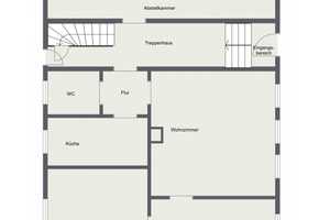 Einfamilienhaus in zentraler Lage zum Selbstausbau ! – Suhl – Vorschaubild 2
