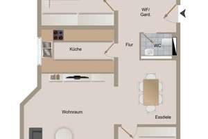 Zuhause mit 3,5 Zimmern und viel Komfort in Ettlingen – Die vollständige Adresse der Immobilie erhältst du vom Anbieter., 76275 Ettlingen – Vorschaubild 3