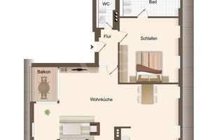 Helle und stilvolle Altbauwohnung Ludwigsvorstadt-Isarvorstadt – Die vollständige Adresse der Immobilie erhältst du vom Anbieter., 80337 Am alten südlichen Friedhof, München – Vorschaubild 9