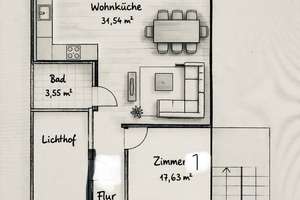 Schöne Altbauwohnung mit Balkon in Steglitz – Halskestraße 33, 12167 Steglitz, Berlin – Vorschaubild 9