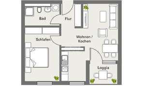 antaris Immobilien GmbH ** 2-Raum-Wohnung mit perfekter Anbindung und EBK - direkt am Steiger ** – Die vollständige Adresse der Immobilie erhältst du vom Anbieter., 99096 Löbervorstadt, Erfurt – Vorschaubild 10