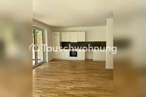 Tauschwohnung: 3 Zimmer Neubauwohnung mit Terrasse und Garten