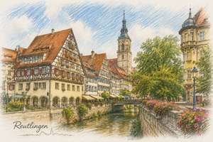 Charmante 3-Zimmer-Dachgeschosswohnung mit Balkon & Garten – Wohnen in ruhiger Bestlage von Reutling