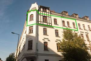Weitblick über Gohlis - stilvolle Jugendstilwohnung mit Charme – Breitenfelderstraße 22, 4155 Gohlis-Süd, Leipzig – Vorschaubild 1