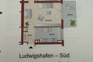2 Zi. EG-Wohnung mit Balkon in Ludwigshafen-Süd – 67061 Süd, Ludwigshafen am Rhein – Vorschaubild 10