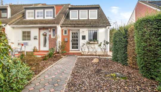 Bild von Bremen-Sebaldsbrück: 3 Zi.-Reihenendhaus mit zwei PKW-Stellplätzen und Garten in ruhiger Sackgasse