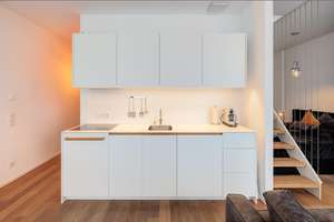 Möbliert: Friends Tower Living mit privatem Rooftop – Die vollständige Adresse der Immobilie erhältst du vom Anbieter., 80639 Nymphenburg, München – Vorschaubild 5