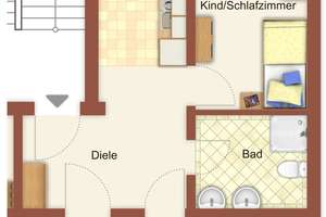Wohnen in Eutritzsch, 3 Zimmer , Küche, Wannenbad – Theresienstraße  19, 4129 Eutritzsch, Leipzig – Vorschaubild 10