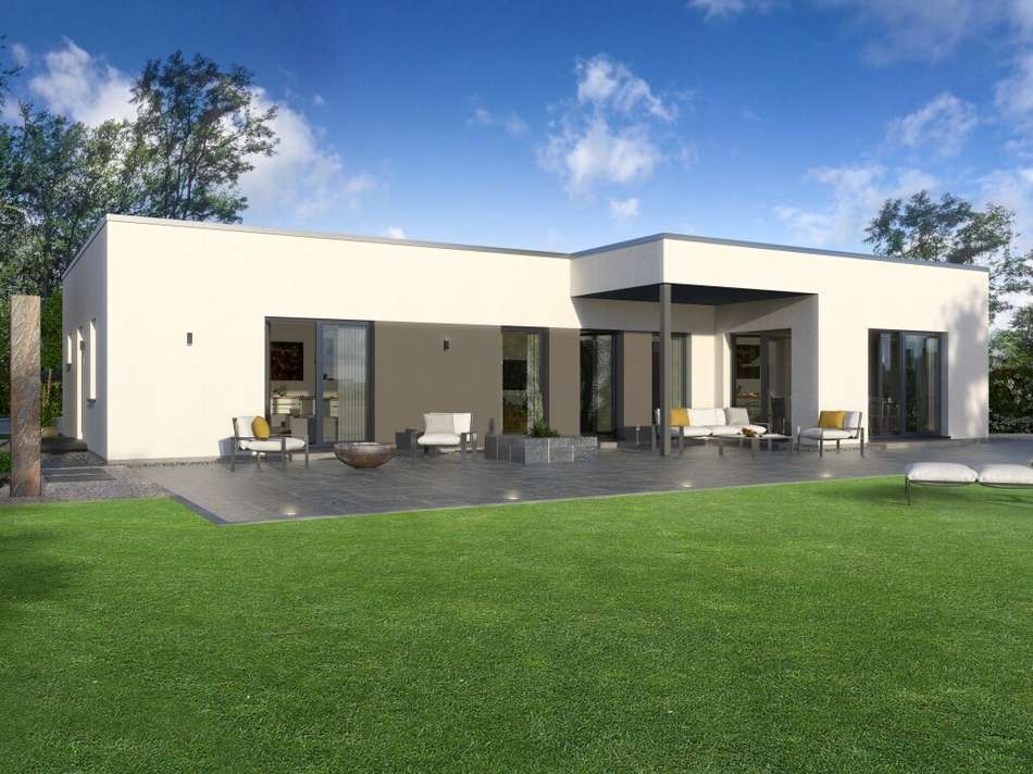 Ansicht__Bungalow 04 Flachdach
