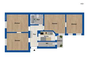 Denkmalschutz: Elegante 4-Zimmer-Eigentumswohnung in Top-Lage von Fürth – Die vollständige Adresse der Immobilie erhältst du vom Anbieter., 90763 Südstadt Industriegebiet, Fürth – Vorschaubild 12