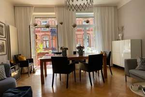 Stilvolle Altbau-Etage, TOP-EBK, Garten, Stellplatz, im Herzen der Stadt