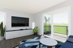 NEUBAU mit PV-Anlage, Batteriespeicher... - 3-Zimmer-Wohnung mit großem Balkon, Tageslichtbad, Gä... – Kleekampsweg 2, 38442 Fallersleben, Wolfsburg – Vorschaubild 3