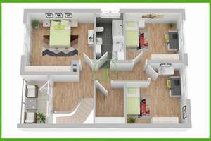 # NIEDERAU # Einfamilienhaus, ca. 138 m², mit Terrasse, großem Garten, Garage und Wintergarten. – Die vollständige Adresse der Immobilie erhältst du vom Anbieter., 52355 Niederau/Krauthausen, Düren – Vorschaubild 34