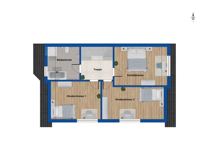 Grundriss Obergeschoss