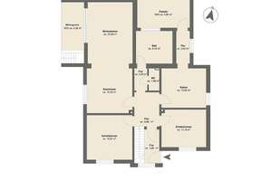 Familienfreundlich in guter Wohnlage! 
Zweifamilienhaus mit Potenzial – Die vollständige Adresse der Immobilie erhältst du vom Anbieter., 33689 Sennestadt, Bielefeld – Vorschaubild 22