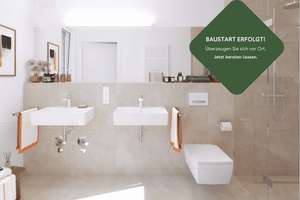 Ideale 5-Zimmer-Neubauwohnung mit 3 m Deckenhöhe, West-Balkon, Badewanne und Tageslichtbad