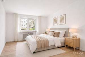 Sofort-Bezugsbereit: Helle, frisch renovierte 2 Zimmer-Wohnung mit Südbalkon in ruhiger Lage – Die vollständige Adresse der Immobilie erhältst du vom Anbieter., 80933 Lerchenau-Ost, München – Vorschaubild 5